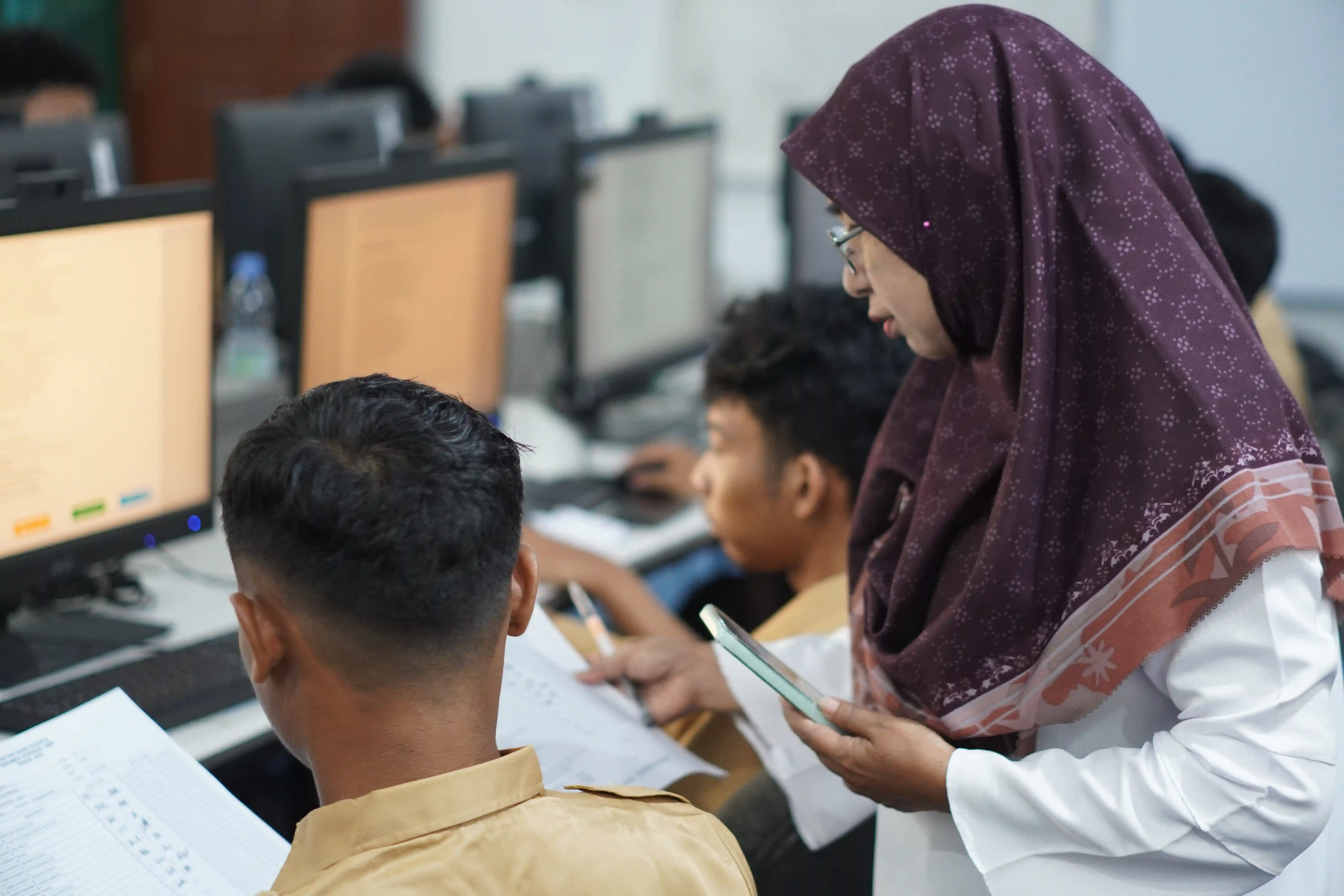 SMK PGRI Pekanbaru Gelar Ujian ANBK Resmi Tahun 2025