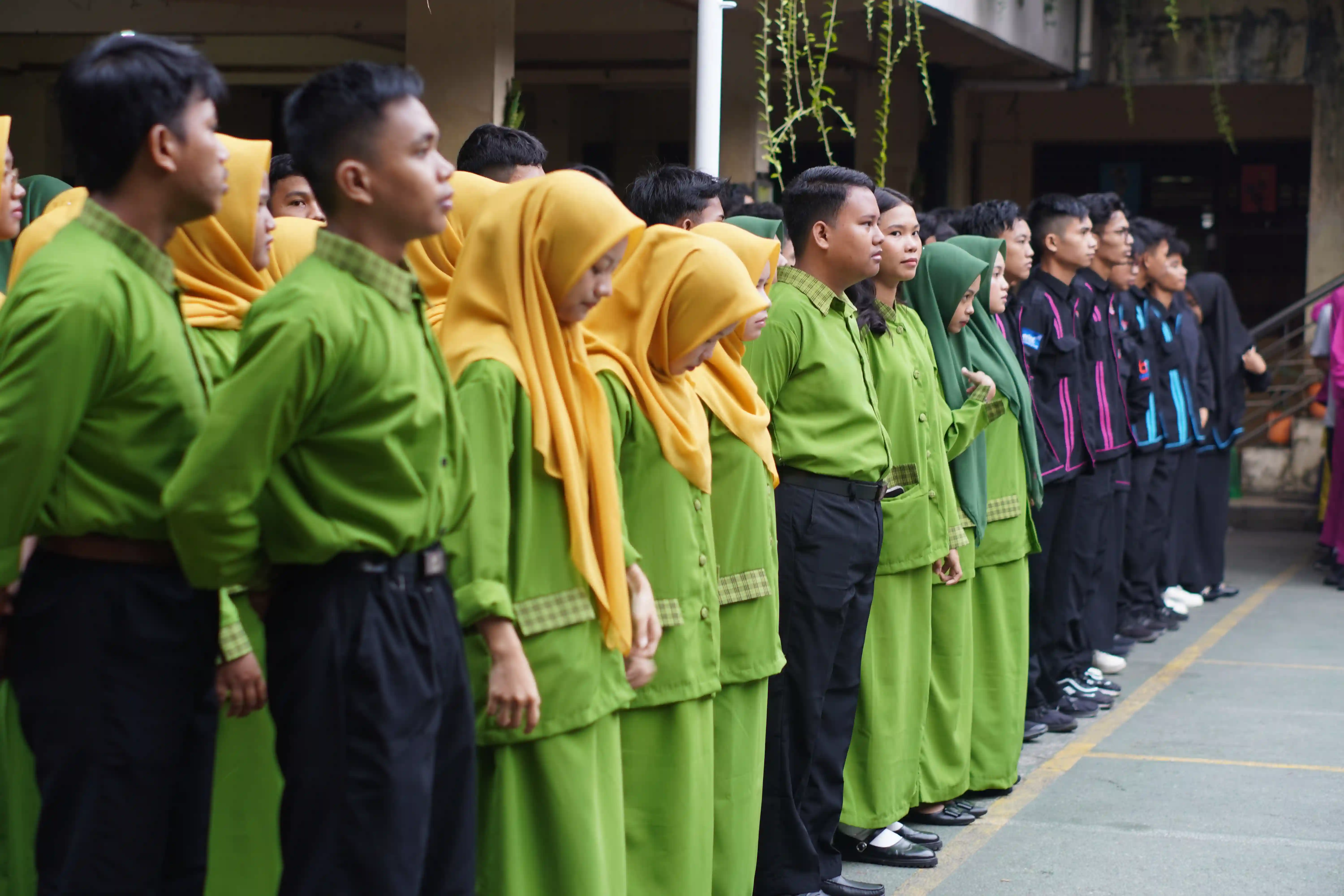 Upacara Pelepasan Siswa PKL SMK PGRI Pekanbaru Tahun 2025 Berlangsung